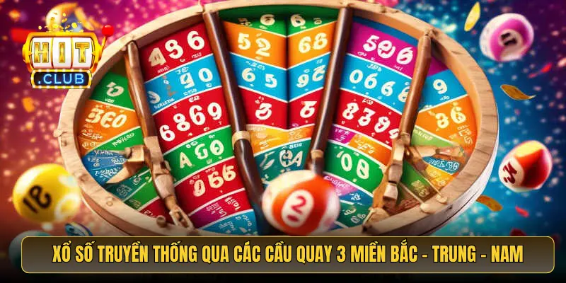 Xổ số truyền thống qua các cầu quay 3 miền Bắc - Trung - Nam Xổ số truyền thống qua các cầu quay 3 miền Bắc - Trung - Nam